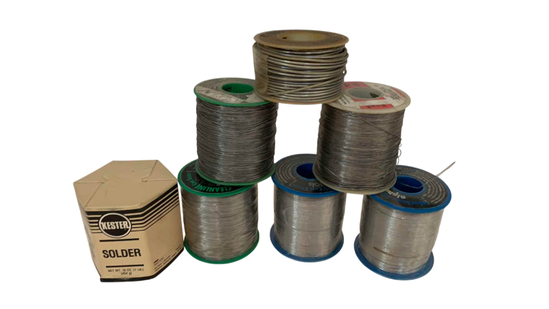 Photo 1 of DIFFERENT TYPES OF SOLDER