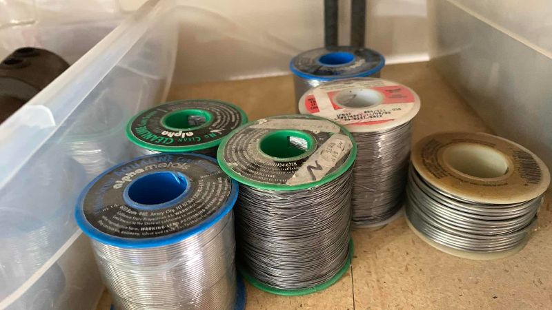 Photo 1 of DIFFERENT TYPES OF SOLDER