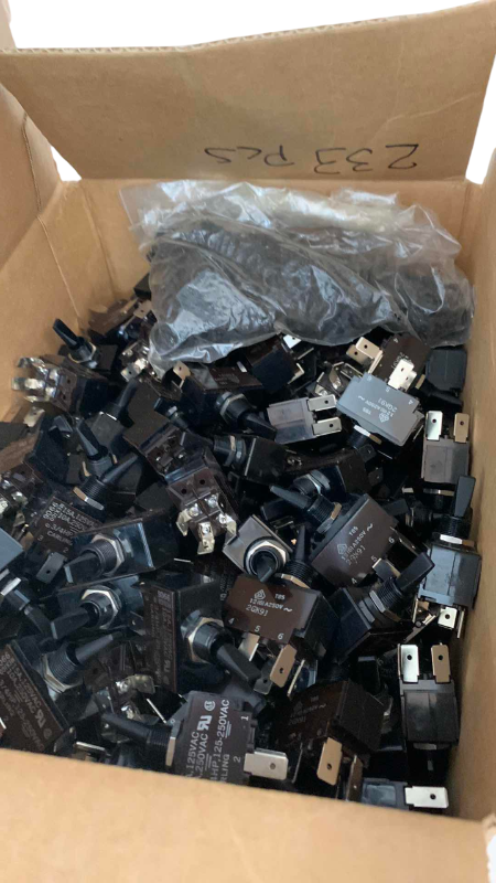 Photo 1 of BOX OF SWITCHES