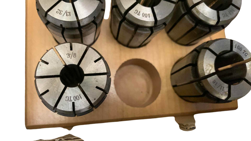 Photo 1 of 2 BOXES OF COLLETS