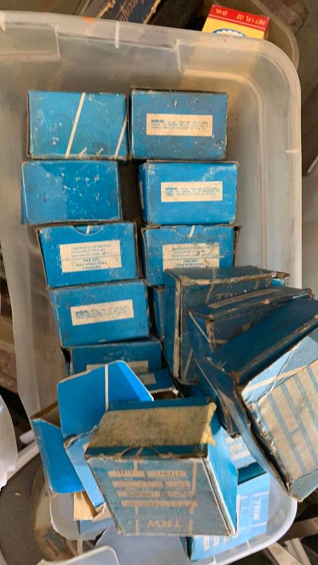 Photo 1 of BOX OF HIGH SPEED STEEL CHASERS