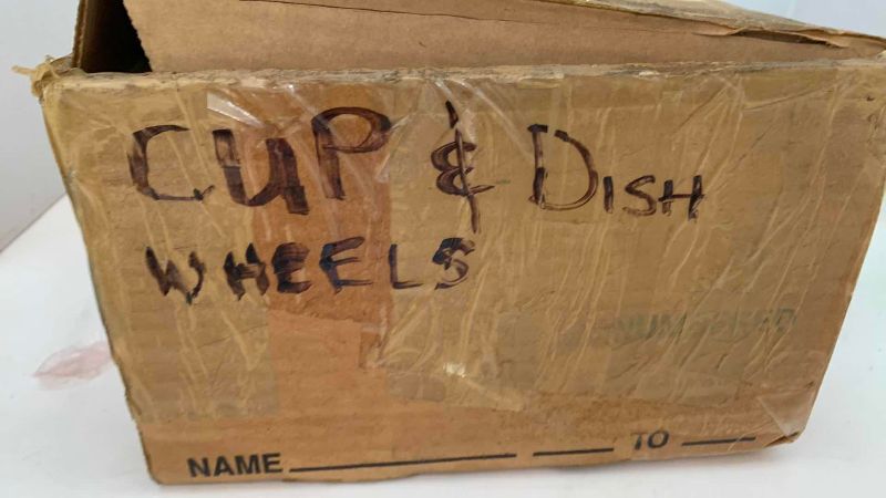 Photo 1 of BOX OF VARIOUS GRINDING WHEELS