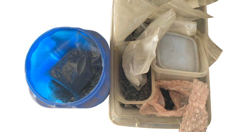 Photo 1 of 2 CONTAINERS OF ASSORTED BOLTS