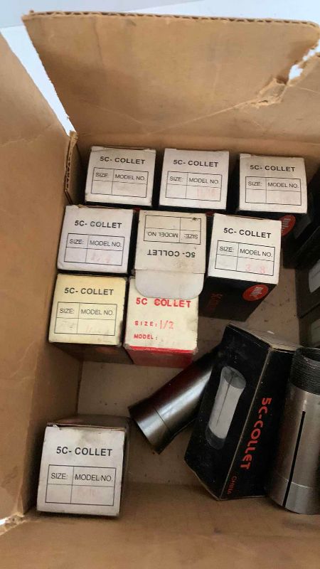 Photo 1 of BOX OF COLLETS