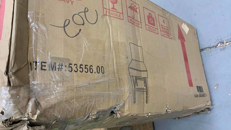 Photo 1 of 2 BROWN CHAIRS