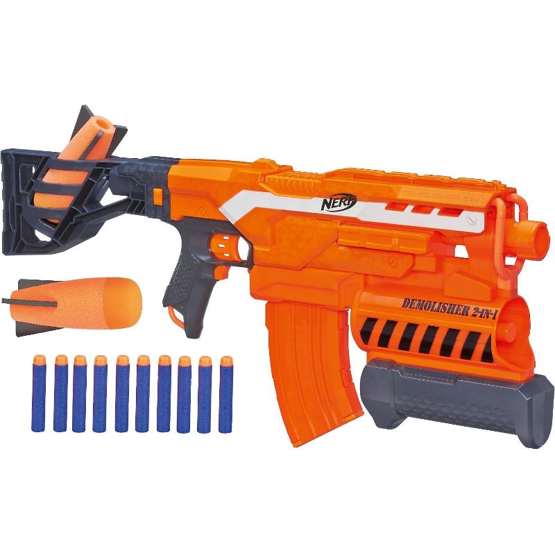 Photo 1 of NERF DEMOLISHER 2-IN-ONE BLASTER