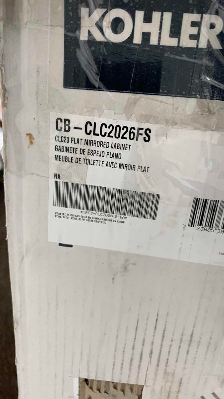 Photo 1 of KOHLER SINGLE DOOR MEDICINE CABINET