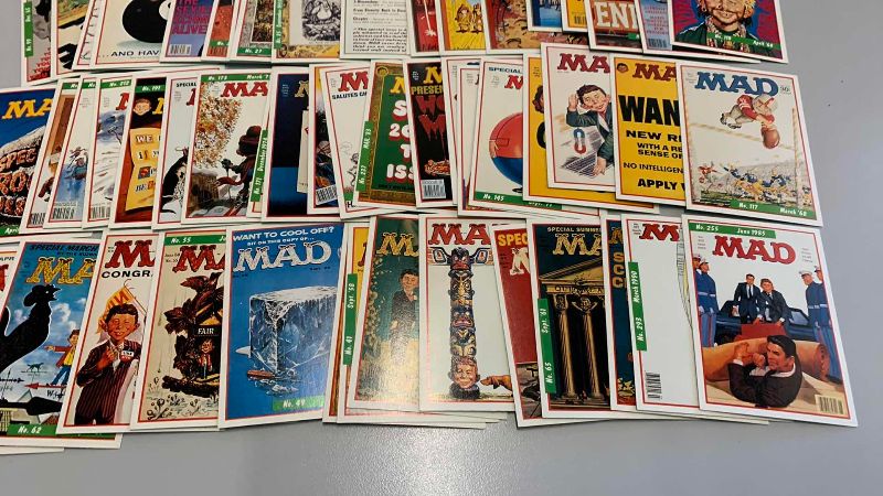 Photo 1 of VINTAGE 1992 MAD MAGAZINE TRADING CARDS