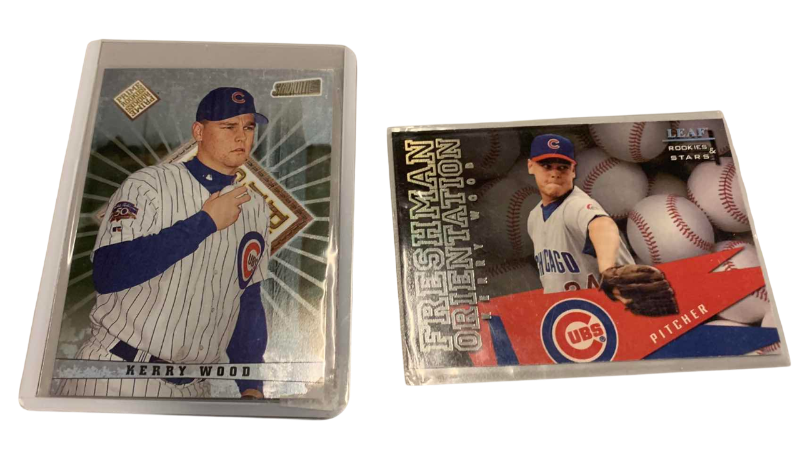 Photo 1 of 2 KERRY WOOD BASEBALL ROOKIE MLB BASEBALL ROOKIE CARDS 1998