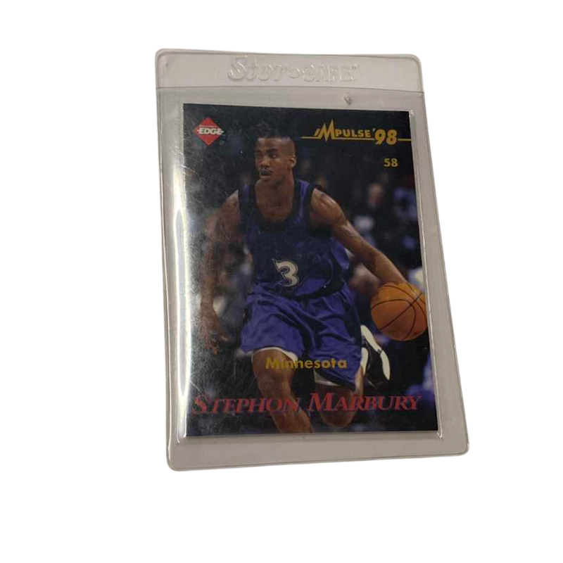Photo 1 of 1998 COLLECTOR’S EDGE STEPHON MARBURY ROOKIE CARD NBA BASKETBALL 58