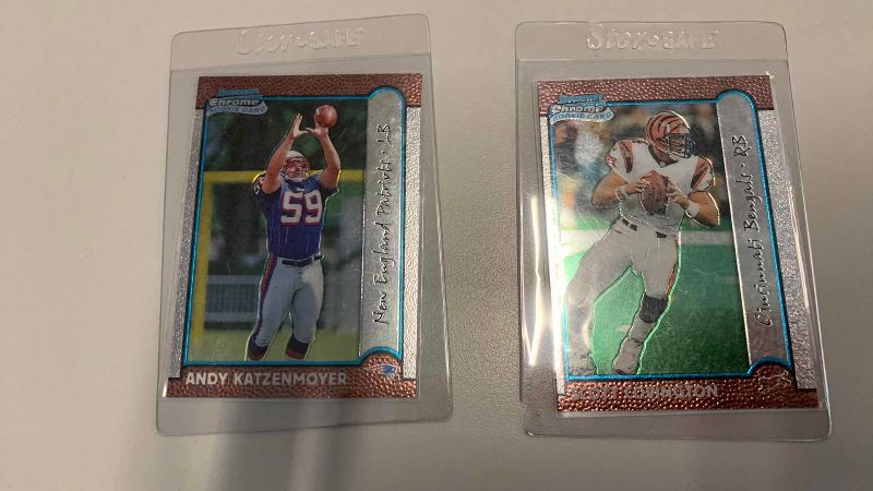 Photo 1 of 3 1999 BOWMAN CHROME NFL ROOKIE CARDS