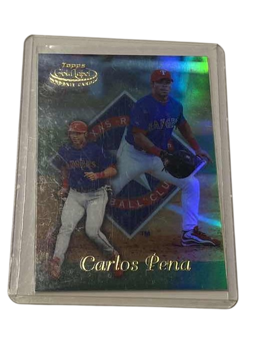 Photo 1 of 1999 TOPPS CARLOS PENA ROOKIE MLB BASEBALL CARD 90