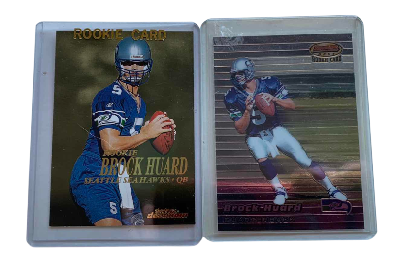 Photo 1 of 2 1999 BROCK HUARD ROOKIE CARDS NFL FOOTBALL