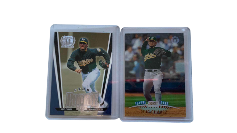Photo 1 of 2 1999 ERIC CHAVEZ ROOKIE CARDS MLB BASEBALL