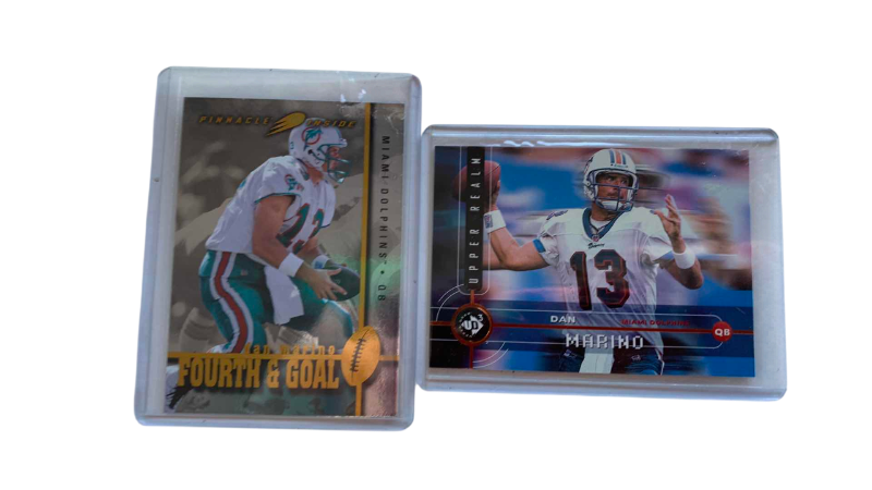 Photo 1 of 1998 & 1997 DAN MARINO NFL FOOTBALL CARDS