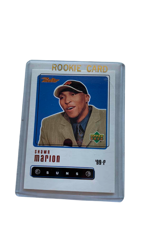 Photo 1 of 1999 SHAWN MARION ROOKIE UPPER DECK ROOKIE NBA BASKETBALL CARD