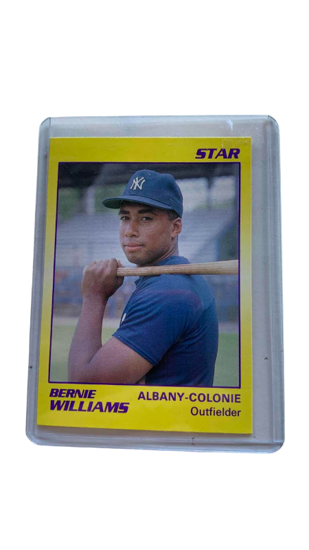 Photo 1 of 1990 STAR BERNIE WILLAMS ROOKIE CARD MLB BASEBALL 1990