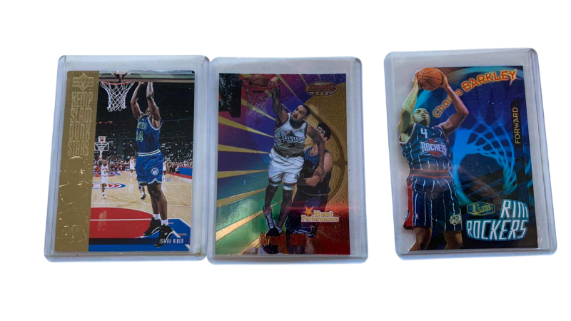 Photo 1 of 3 NBA BASKETBALL CARDS: CHARLES BARKLEY DIE CUT