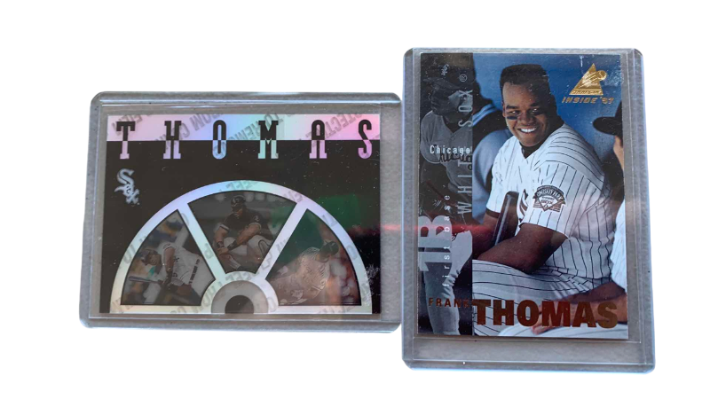 Photo 1 of 2 FRANK THOMAS BASEBALL CARDS