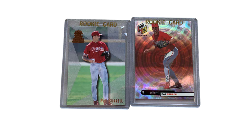 Photo 1 of 2 1999 PAT BURRELL ROOKIE CARDS MLB BASEBALL