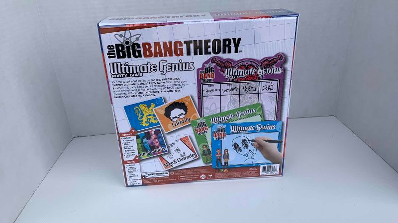 Photo 2 of THE BIG BANG THEORY ULTIMATE GENIUS PARTY GAME FACTORY SEALED