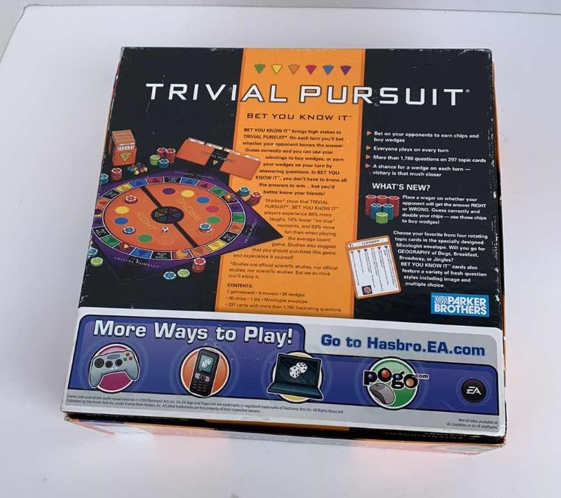 Photo 2 of TRIVIAL PURSUIT GAME