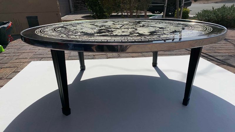 Photo 6 of KOREAN MOTHER OF PEARL TEA TABLE