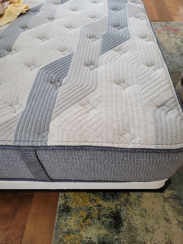 Photo 2 of METAL BED FEAME WITH SERTA I COMFORT FULL SIZE MATTRESS