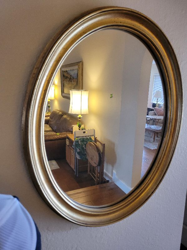 Photo 1 of OVAL MIRROR