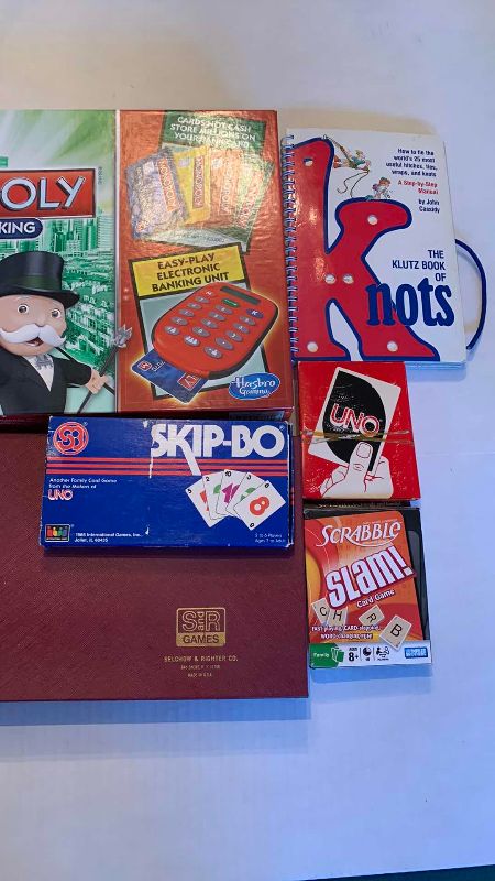 Photo 3 of GAMES: MONOPOLY,UNO,SCRABBLE