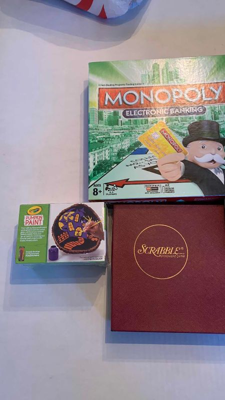 Photo 2 of GAMES: MONOPOLY,UNO,SCRABBLE