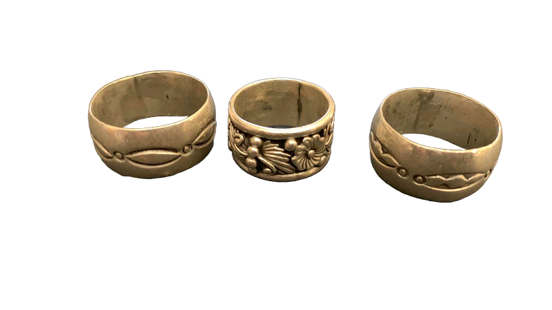 Photo 1 of 3-STERLING SILVER RINGS
