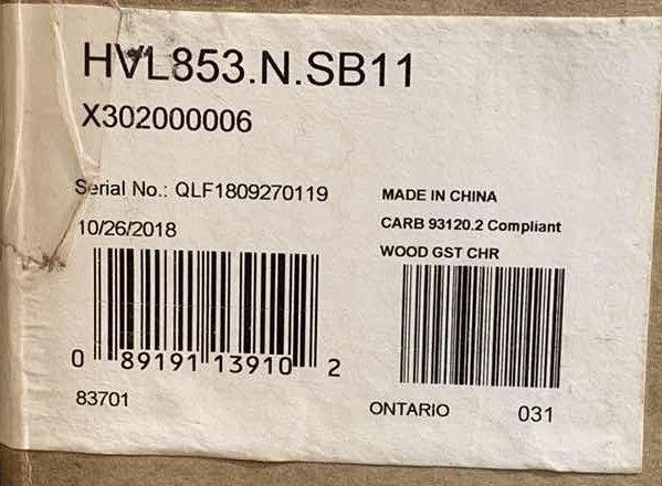 Photo 1 of HON TOP FLIGHT LEATHER GUEST CHAIR MAHOGANY FINISH MODEL HVL853.N.SB11