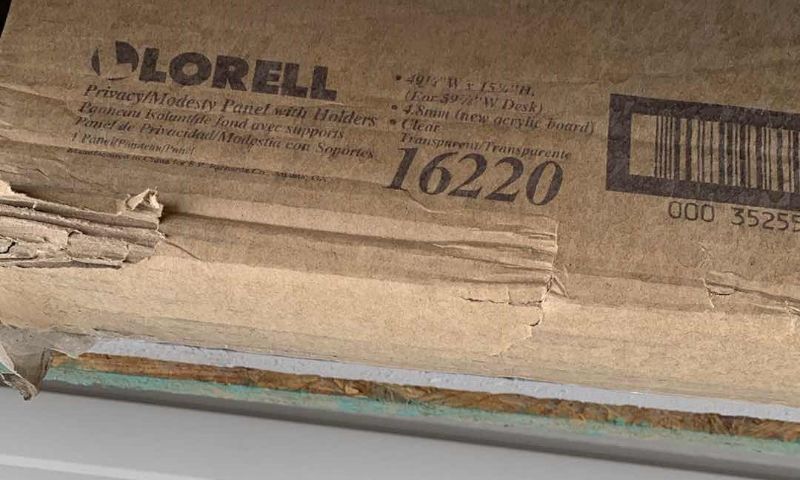 Photo 1 of LORELL RELEVANCE SERIES MODESTY/PRIVACY PANEL MODEL LLR 16220 50" X 16"