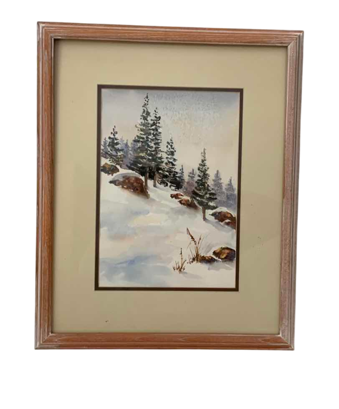 Photo 1 of ORIGINAL WATERCOLOR SIGNED BY ARTIST 18” X 22”