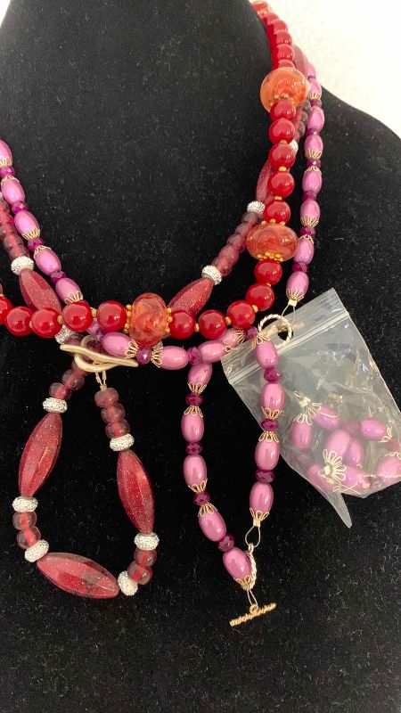 Photo 1 of FASHION JEWELRY 3-NECKLACES 3-BRACELETS AND EARRINGS