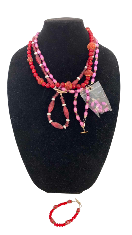 Photo 1 of FASHION JEWELRY 3-NECKLACES 3-BRACELETS AND EARRINGS