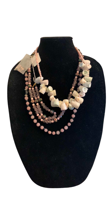 Photo 1 of FASHION JEWELRY 3-NECKLACES, 1-BRACELET AND 1-EARRINGS