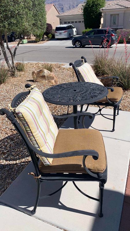 Photo 1 of METAL PATIO SET