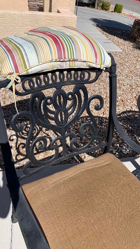 Photo 1 of METAL PATIO SET