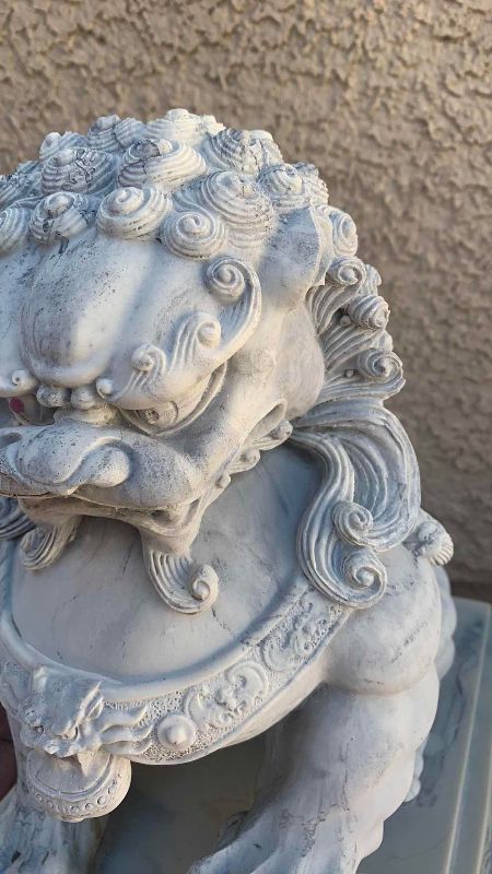 Photo 1 of STONE FOO DOG 17” TALL