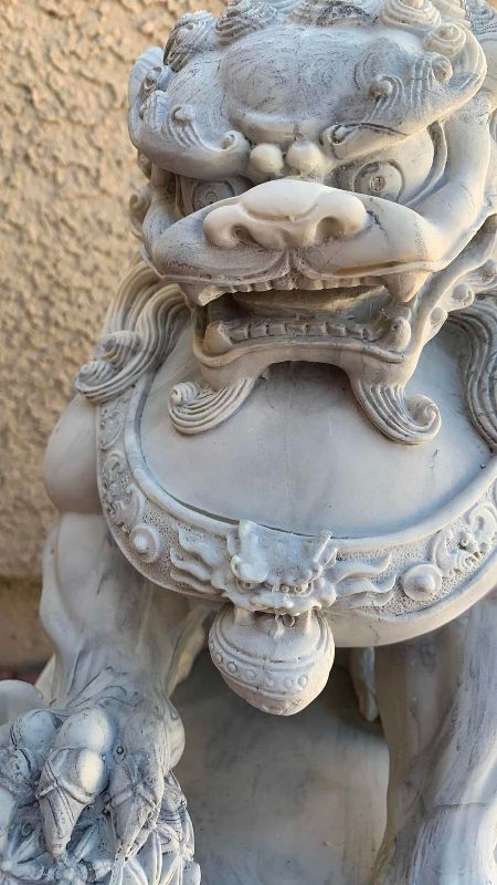 Photo 1 of STONE FOO DOG 17” TALL