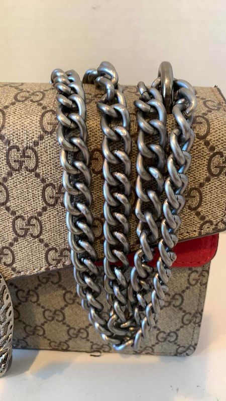 Photo 1 of FAUX GUCCI SUPREME DIONYSUS SUPER MINI SHOULDER BAG