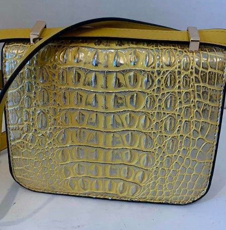 Photo 1 of FAUX HERMES CROCODILE SHOULDER BAG