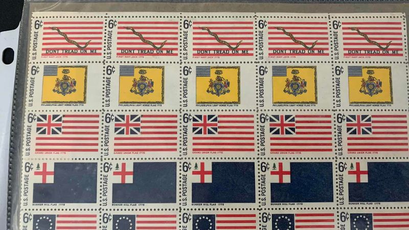 Photo 1 of UNITED STATES COMMEMORATIVE STAMPS DON'T TREAD ON ME 1992
