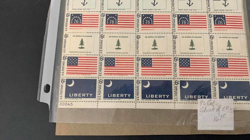 Photo 1 of UNITED STATES COMMEMORATIVE STAMPS DON'T TREAD ON ME 1992