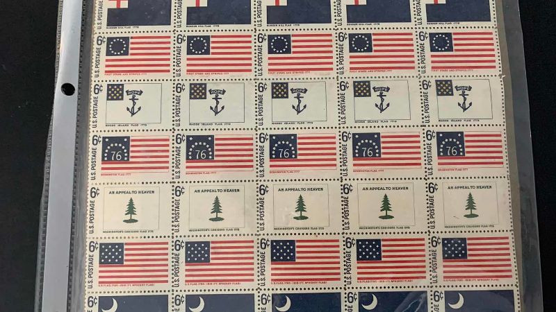 Photo 1 of UNITED STATES COMMEMORATIVE STAMPS DON'T TREAD ON ME 1992