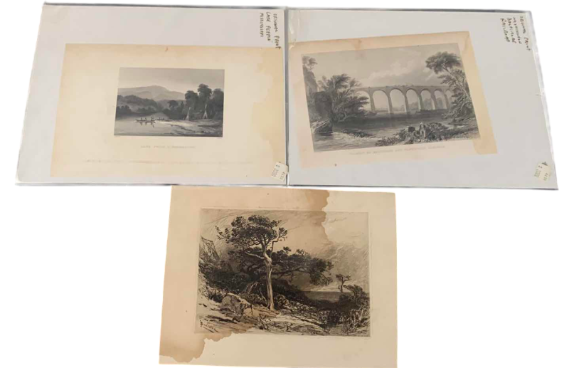 Photo 1 of 3-ANTIQUE ORIGINAL PRINT 1800’S