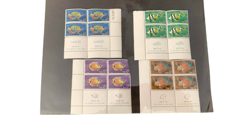 Photo 1 of ISRAEL FISH STAMPS