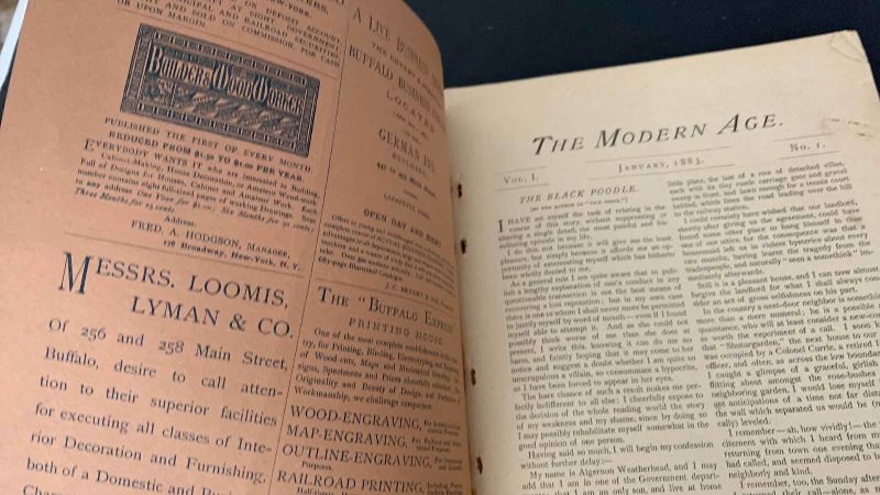 Photo 1 of ANTIQUE 1883  “THE MODERN AGE” MAGAZINE